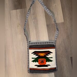 Tribal Pattern Crossbody Bag